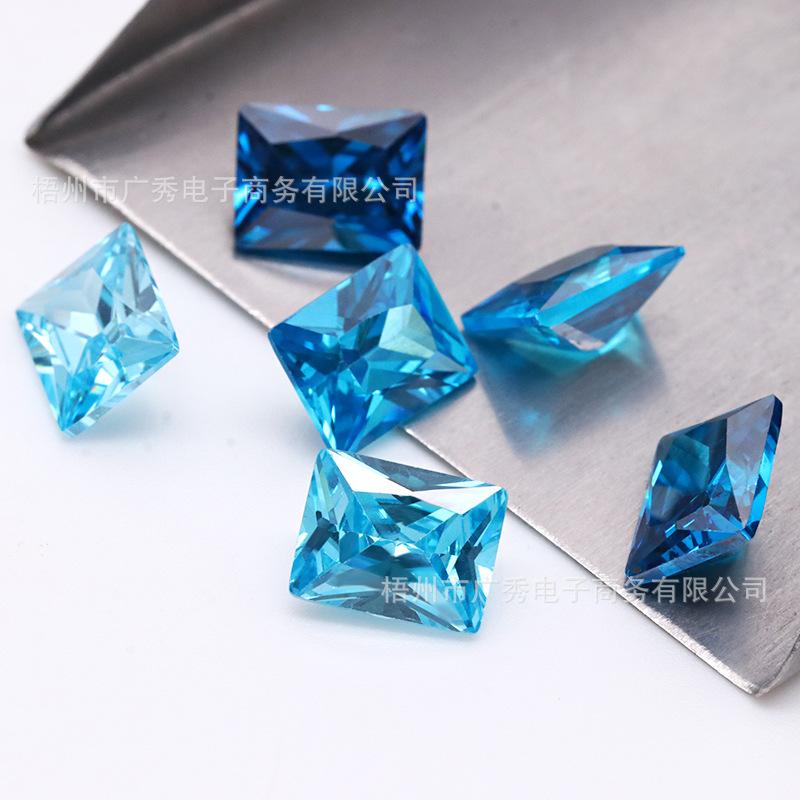 长方海蓝锆石