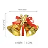 Decoraciones navideñas transfronterizas: ángel pequeño, letras inglesas, moño, campanita, adornos para árbol de Navidad, en stock del fabricante