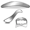 Raspador de fascia de acero inoxidable para masaje facial, cuchillo de fascia para lifting y relajación, palo de masaje, juego de herramientas de raspado para masaje