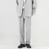 Pantalones de vestir rectos para hombre de primavera y otoño Versátiles Modernos Elegantes Casuales Largos Estilo Hong Kong Holgados Caída Pantalones de traje