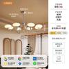 [Uau] Lustre Francês de Estilo Medieval Luz Principal para Sala de Estar Novo Chinoiserie Americano Simples Top de Linha Luz para Estudo Sala de Jantar
