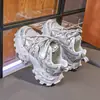 Zapatillas Dad Shoes para Niñas Modelo Nuevo Otoño 2026 Moda para Niños Piel con Brillantes Transpirables Versátiles Zapatillas Casuales para Niños