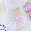Ropa para Perro Mascota Gato Vestido de Princesa Perro Pequeño Oso Amargoso Teddy Ledge Vestido Ropa para Mascota Primavera y Verano Delgada
