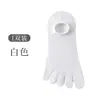 2026 Novo Modelo Meias Curtas Femininas de Algodão com Cinco Dedos, Meias Femininas, Meias de Corte Baixo com Separação de Dedos com Grip de Silicone Antiderrapante, Atacado de Zhuji