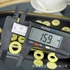 Anel de âmbar para corrida de segunda geração acessório cultural para pulseiras artesanais DIY, joias de mão e acessórios de moda T2265