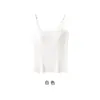 Chaleco de Seda 100% Tiancan para Mujer, Estilo de Verano Delgado con Copas, No Necesita Usar Sujetador, Camisola de Seda de Morera