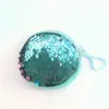 Celebridade da internet TikTok mesmo estilo cor-lantejoula que muda de cor bolsa de moedas portátil bolsa de moedas bolsa de fone de ouvido fivela presente para estudante