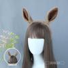 Orelhas de cavalo Headband Bonito Halloween Dress-up Simulação Besta Ear Spot Feito à mão de pelúcia estilo animal Headwear Acessórios para o cabelo