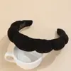 Diadema de esponja con nuevo giro transfronterizo para la parte superior alta del cráneo, banda para el pelo de spa, banda para el pelo para lavarse la cara, maquillaje, fabricantes de diademas al por mayor