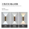 Sensor de Cuerpo Humano Inteligente Nuevo Transfronterizo Luz de Colina Foco Carga Magnética Autoadhesivo Luz de Gabinete Ojo de Gato Doble Luz Nocturna
