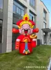 Serpiente Inflable Dios de la Riqueza Año Nuevo Modelo de Aire Mascota de Dibujos Animados Festival de Primavera 2025 Año Nuevo Centro Comercial Nuevo Año Meichen