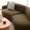 Sofá Curvo de Tela Nuevo Xinyu Sofa de Lao Ming Hao en Estilo Japonés Wabi-Sabi Combinación Modular.