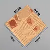 Saco descartável para café da manhã, papel para embrulhar sanduíche, saco de papel à prova de óleo, saco triangular doméstico, papel para embrulhar hambúrguer, papel à prova de óleo