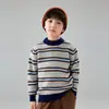 Suéteres 100% Lã Pura Infantis para Meninos e Meninas, Suéteres de Lã, Tops, Camisetas de Lã Infantis Tamanho Médio e Grande para Usar por Baixo