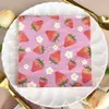 Direto da fábrica em estoque toalhas de papel impressas em cores flores e plantas lenço facial lenço de festa venda quente AliExpress transfronteiriça
