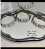 2024 nuevo diamante de cristal doble alta elasticidad coleta bola cabeza banda de goma cuerda para el pelo cuerda para la cabeza joyería al por mayor
