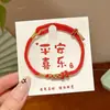 Pulseras de Cuerda Coloridas para el Festival del Bote del Dragón, Estilo Étnico, Pulseras de Cuerda China Ajustables con Cuentas, Pulseras de Dibujos Animados de Tamales de Arroz