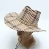 Sombrero Sombrero Vaquero Protector Solar para Exteriores Mezclilla Pesca Sombrero para Hombre Fresco para Mujer Ocio Viaje Sombrero de Paja de Verano