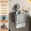 Portarrollos de Papel Higiénico con Ventosa para Baño Colgante de Pared Sin Taladro Impermeable para Inodoro Estante de Almacenamiento para Papel Higiénico Doméstico Estante de Almacenamiento para Caja de Papel en Rollo