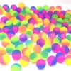 Pelota Elástica Flotante Arcoíris Dos Tonos Esmerilada de 25 mm Pelota para Niños Set de Juguetes de Yiwu Máquina Gashapon Suministro Transfronterizo