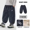 Pantalones para niños Youou, pantalones casuales de invierno forrados de polar para niños pequeños, pantalones largos impermeables para niños pequeños, ropa para niños, ropa de invierno engrosada