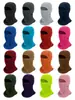 Máscara de esquí MAKINO FOX Protector facial y de cuello Color liso Forro polar Cubrecabezas Ajustable A prueba de viento Cálido Cubrecabezas
