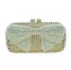 Jiaxili [Diamante] Indústria Pesada Socialite Luxo Clutch Diamante Cheia de Strass Bolsa de Noite Cerimônia Nupcial
