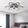 Luz de Restaurante Sencilla, Luz de Techo con Ventilador Inteligente Controlada por Voz, Luz de Ventilador Eléctrico Doméstico LED, Luz de Ventilador de Dormitorio, Luz de Ventilador de Sala de Estar