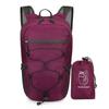 Mochila portátil transfronteriza para exteriores, multifuncional, para bicicleta, ocio, gran capacidad, para montañismo, plegable