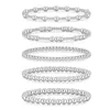 Conjunto de Pulseras Apilables Minimalista y Único Transfronterizo Europeo y Americano, Material de Cobre, Diseño de Nicho, Dulce y Fresco, Pulsera de Cuentas Versátil