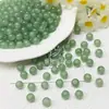 Cuentas de Vidrio Gelatina Color Sólido Cuentas Redondas de Jade Sintético Cuentas Sueltas de Vidrio Cuentas para Pulsera Hecha a Mano DIY Accesorios para Ropa