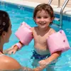 En Stock Mayorista Engrosado Inflable Macarrón Mangas de Agua Adulto Doble Airbag Flotador de Natación Anillo para Brazos Flotador Infantil Transfronterizo