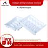 Venda direta da fábrica transparente pet suporte interno blister transparente carregador de suporte interno pp caixa de embalagem plástica reunindo embalagem