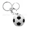 Venta Caliente Llavero Colgante de Bola Estéreo 3D Accesorios para Bolsos Llavero PVC Goma Blanda Llavero Colgante Pequeño Decorativo