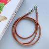 Corda de couro para celular Pulseira de pulso de PU Cordão para celular Nova corda de couro Corrente portátil Pingente de celular Corrente para caneca Joia Presente