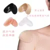 Camiseta con hombrera para mujer Antideslizante Hombro Hombres Extraíble Invisible Ángulo Recto Hombro Top Base Traje Hombro Estrecho Hombrera Autoadhesiva