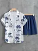 2025 Amazon Temu Primavera Popular Camisa Estilo Playa para Hombre Popular Transfronterizo