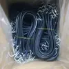 Correa de sujeción de caucho EPDM, cuerda para lona de camión, cuerda para fijación de equipaje de bicicleta, correa de goma impermeable para exteriores de alta resistencia