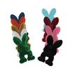 Parche de Tela Bordado con Lentejuelas, Parche Decorativo de Tela, Parche Adhesivo Autoadhesivo Termoadhesivo, Parche Bordado por Computadora de Conejo de Dibujos Animados, Sin Coser, Accesorio para Ropa