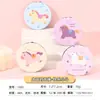 Nuevo Espejo de Dibujos Animados Plegable de Doble Cara de Mano Espejo Cosmético Portátil Lindo Mini Pequeño Espejo Dormitorio de Estudiantes Espejo Redondo Pequeño