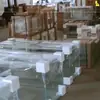 Aquário de Vidro Ultra-Branco Espesso Retangular Pequeno e Grande Paisagismo de Sala de Estar Aquário Plantas Aquáticas Tanque de Tartaruga Mai Taibao