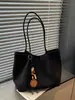 Bolso de mano minimalista retro para mujer, nuevo bolso tote estilo coreano 2026, bolso de hombro simple y de gran capacidad para ir al trabajo
