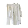 Vestido de Noche Grueso para Embarazadas, Lactancia Postparto, Algodón Puro de Aire, Clase A de Invierno Xiyue 2026 10A, Antibacteriano
