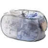 Cesto de Roupa Suja, Cesto de Roupa de Malha Dobrável de Grande Capacidade, Cesto de Armazenamento para Banheiro, Item Quente de Venda Transfronteiriça