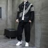 Inverno 2024 novo estilo chinês masculino casaco acolchoado de algodão terno estilo Tang jaqueta acolchoada de algodão veludo cotelê quente retrô chinês masculino
