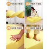 Cojín de asiento esponja de alta densidad almohadilla elevadora cojín de asiento de sofá acolchado suave cojín de silla endurecido engrosado cojín para glúteos hecho a medida para cambiarse los zapatos