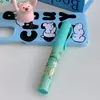 Tijeras de Dibujos Animados Japonesas con Forma de Bolígrafo Tijeras Pequeñas Portátiles Tipo Bolígrafo Mini Seguras y Lindas para Oficina y Estudio