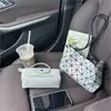 Bolso con Patrón de Diamantes, Bolso de Almohada para Debajo del Brazo, Bolso Tofu, Bolso Cubo Cruzado de un Solo Hombro, Bolso Japonés para Mujer, Bolso Cuadrado Pequeño, Versátil
