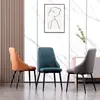 Cadeira de Jantar Leve Luxo Cadeira com Encosto Malha Hotel Cadeira de Negociação Penteadeira Pronta Fabricante de Cadeira de Manicure Venda por Atacado Cadeira de Jantar com Encosto