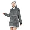 Amazon Transfronterizo Ropa Cómoda con Capucha Sudadera con Capucha Manta de TV Borde Blanco Fool a Prueba de Frío al Aire Libre Camisón Pijama